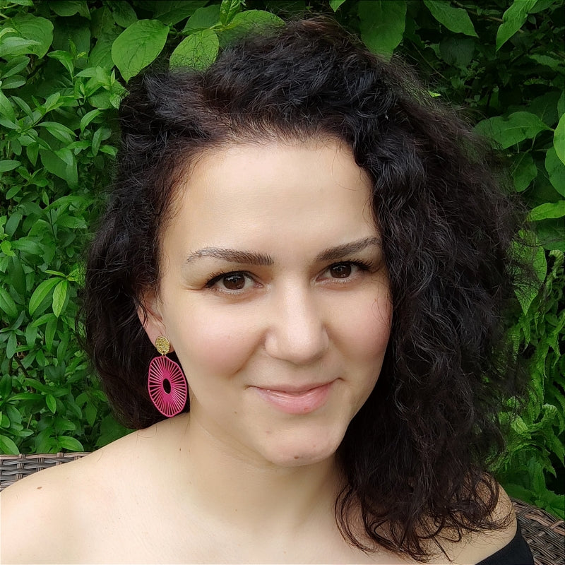 Ohrring Summer fuchsia - pink