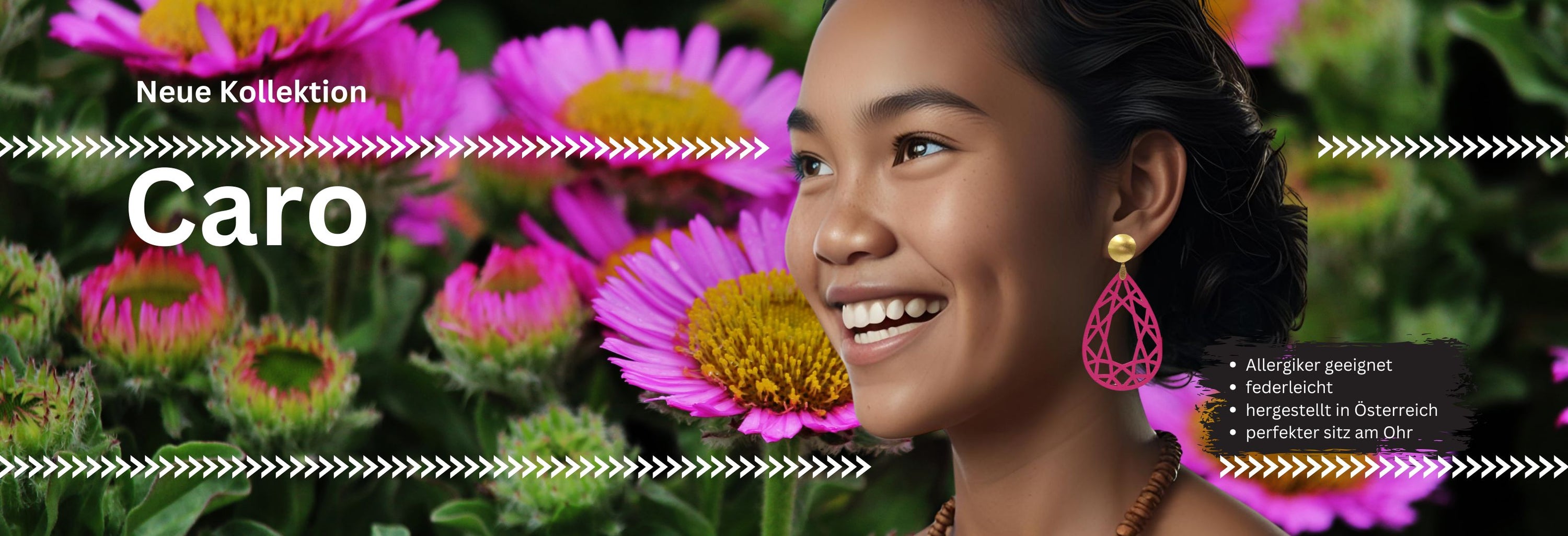 „Ohrring ‚Caro‘ aus edlem Holz – LeFah design verbindet Eleganz & Nachhaltigkeit“