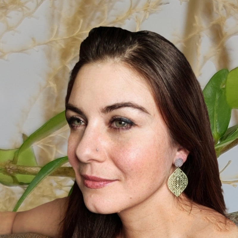 Ohrring Zoe Mint grün