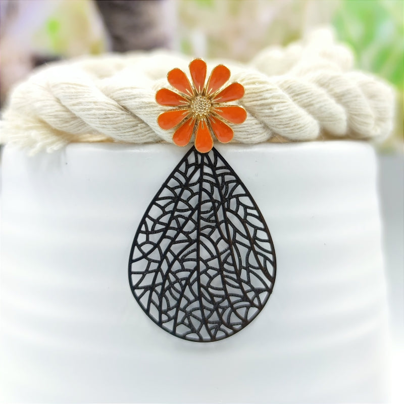 Ohrring Anika schwarz