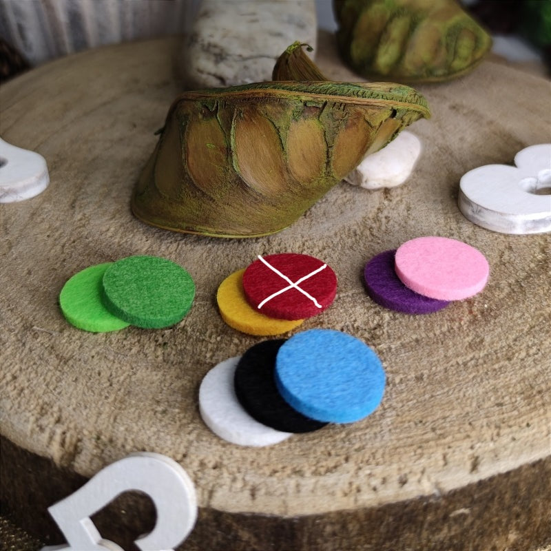 Herz & Halskette ca. 86 cm lang + 80Wechselfarben