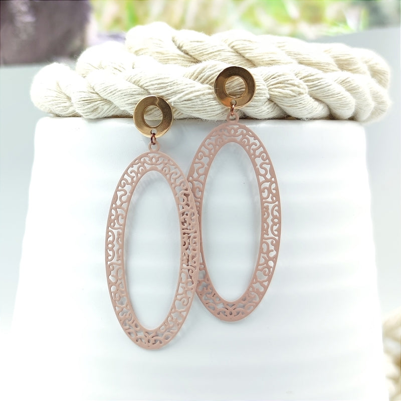 Ohrring Leandra rosa