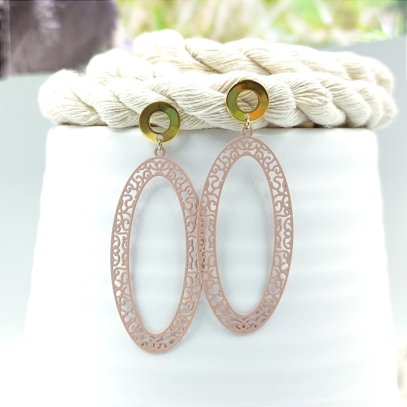 Ohrring Leandra rosa