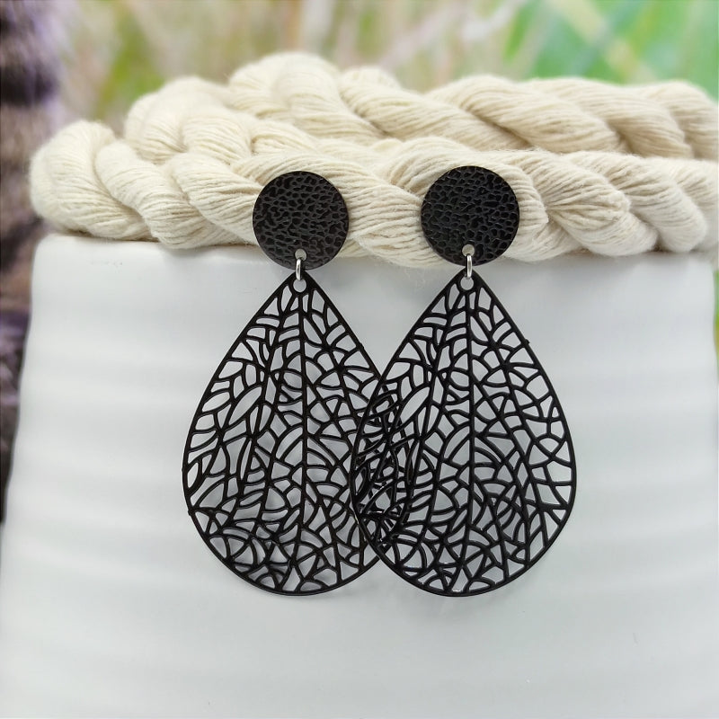 Ohrring Anika schwarz