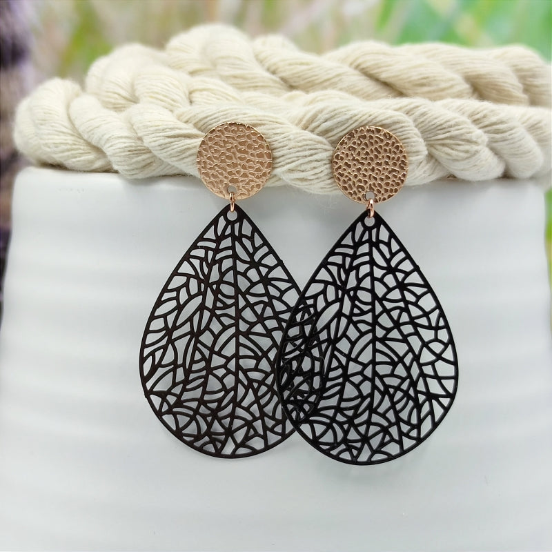 Ohrring Anika schwarz