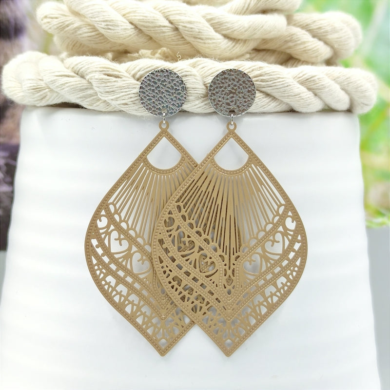 Ohrring Laila Nude / beige