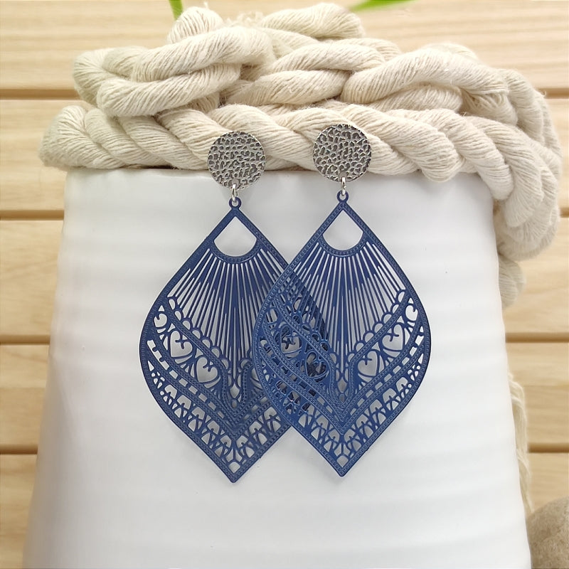 Ohrring Laila Montana blau