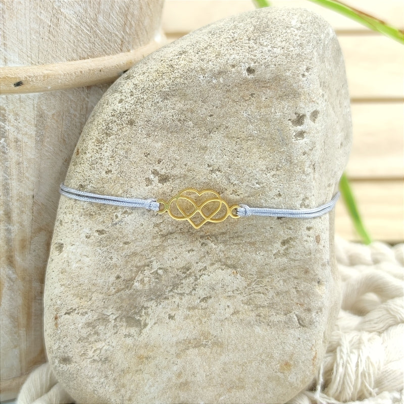 Unendliches Herz Armband