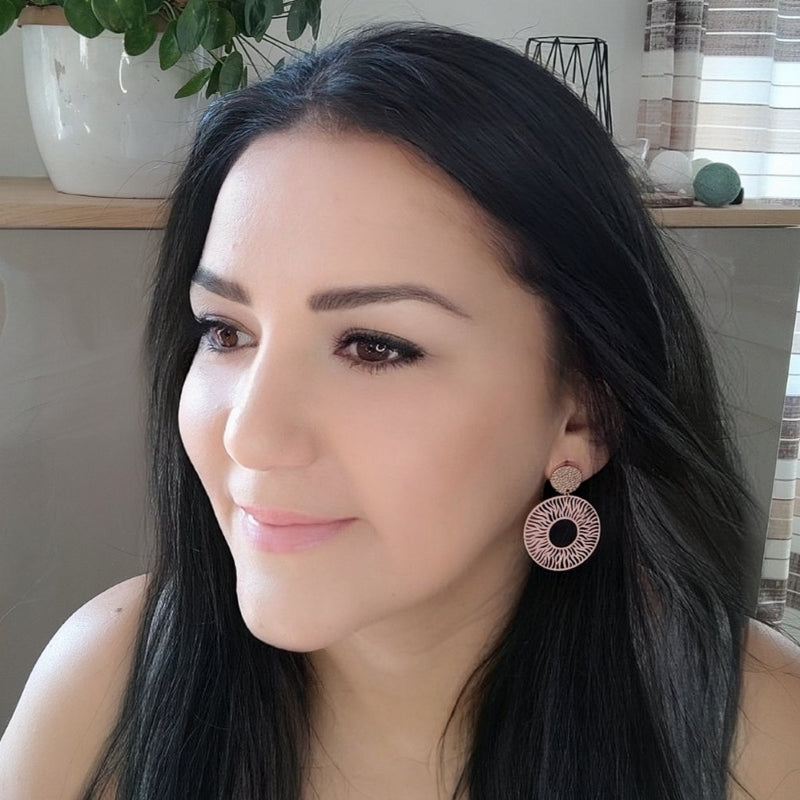 Ohrring Zara rosa